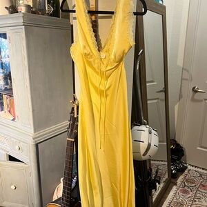 American Threads Yellow Dress